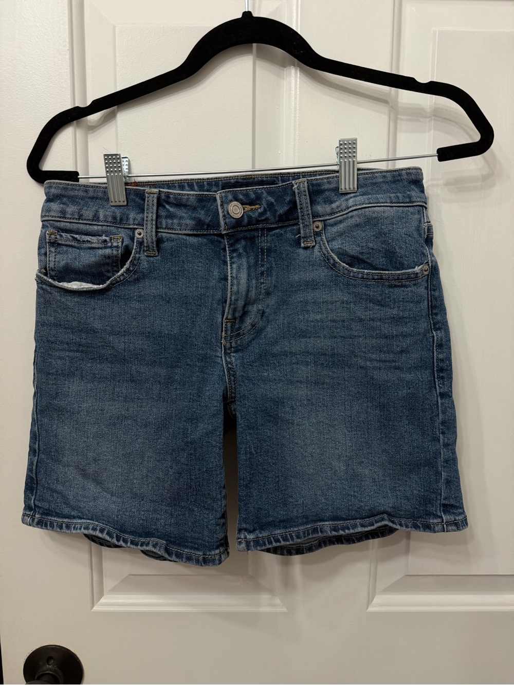 Lucky The Roll Up denim shorts